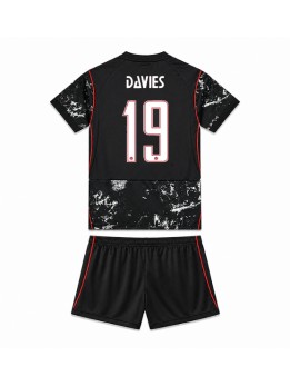 Kanada Alphonso Davies #19 Auswärts Trikotsatz für Kinder WM 2026 Kurzarm (+ Kurze Hosen)
